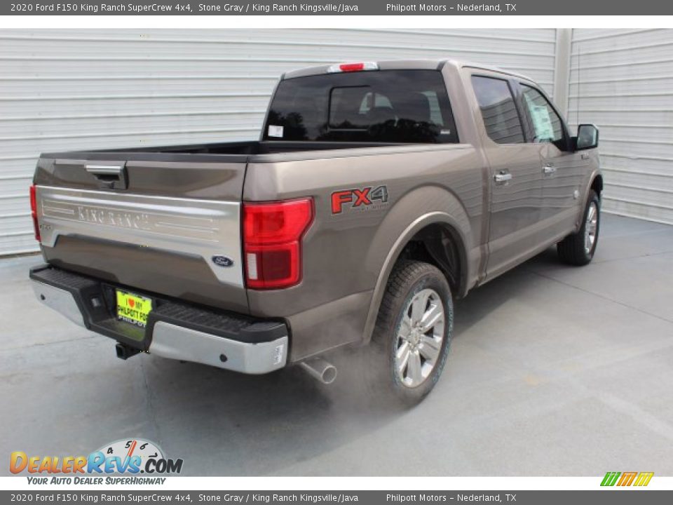 2020 Ford F150 King Ranch SuperCrew 4x4 Stone Gray / King Ranch Kingsville/Java Photo #8