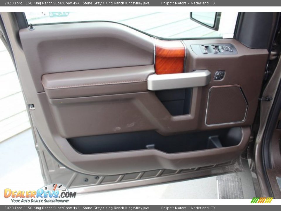 2020 Ford F150 King Ranch SuperCrew 4x4 Stone Gray / King Ranch Kingsville/Java Photo #9