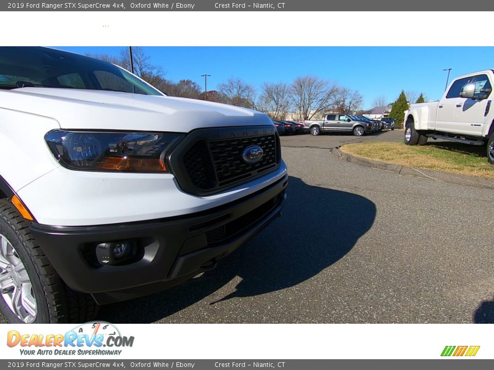 2019 Ford Ranger STX SuperCrew 4x4 Oxford White / Ebony Photo #27