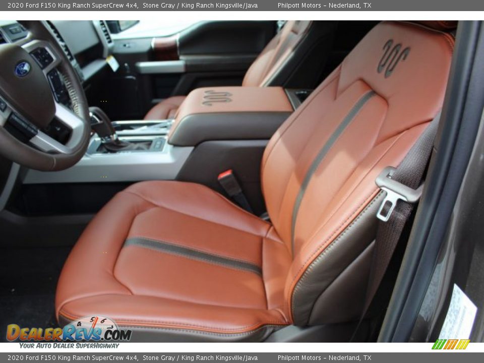 2020 Ford F150 King Ranch SuperCrew 4x4 Stone Gray / King Ranch Kingsville/Java Photo #10