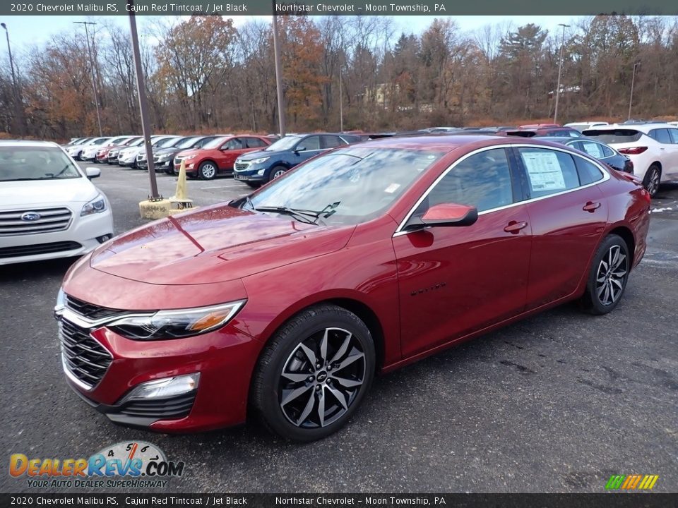 2020 Chevrolet Malibu RS Cajun Red Tintcoat / Jet Black Photo #1