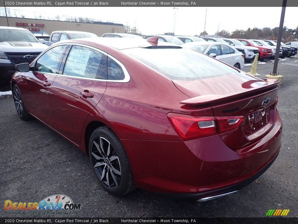 2020 Chevrolet Malibu RS Cajun Red Tintcoat / Jet Black Photo #3