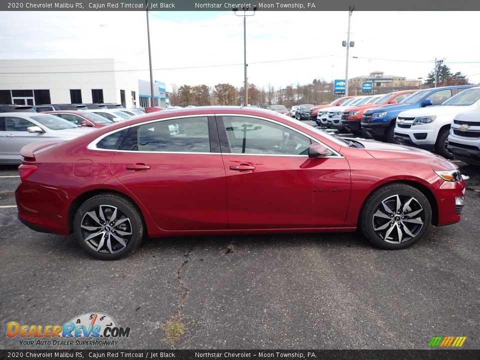 2020 Chevrolet Malibu RS Cajun Red Tintcoat / Jet Black Photo #6