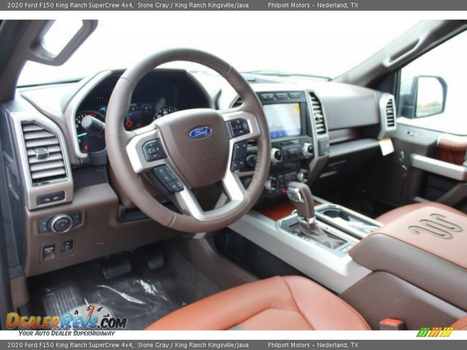 2020 Ford F150 King Ranch SuperCrew 4x4 Stone Gray / King Ranch Kingsville/Java Photo #22
