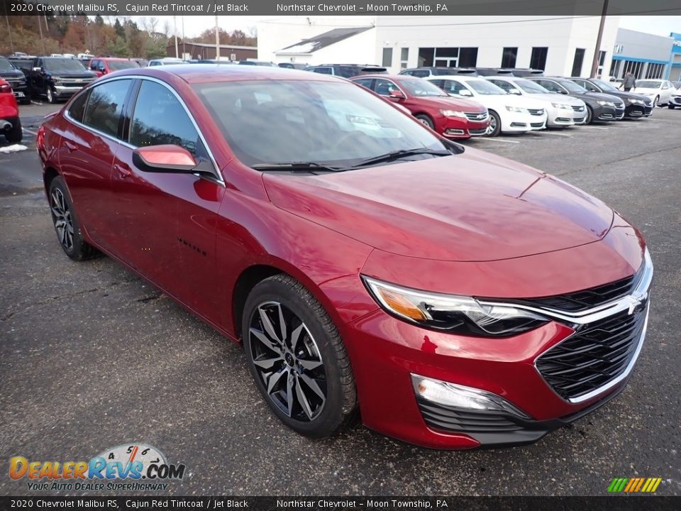 2020 Chevrolet Malibu RS Cajun Red Tintcoat / Jet Black Photo #7