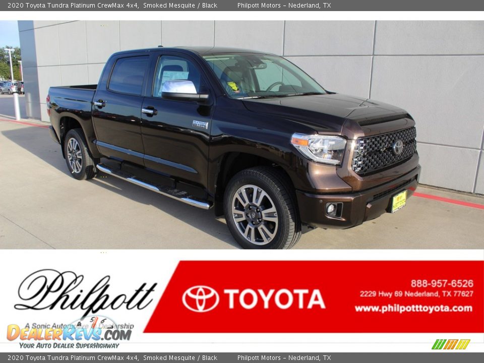 2020 Toyota Tundra Platinum CrewMax 4x4 Smoked Mesquite / Black Photo #1