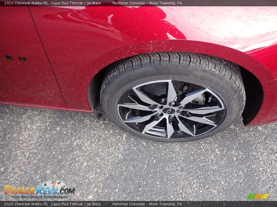 2020 Chevrolet Malibu RS Cajun Red Tintcoat / Jet Black Photo #9