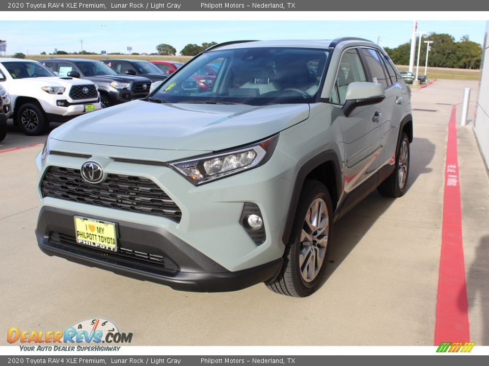 2020 Toyota RAV4 XLE Premium Lunar Rock / Light Gray Photo #4