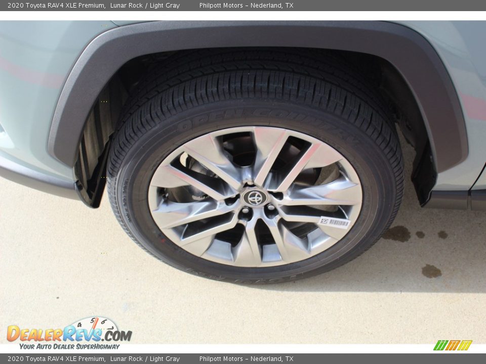 2020 Toyota RAV4 XLE Premium Lunar Rock / Light Gray Photo #5