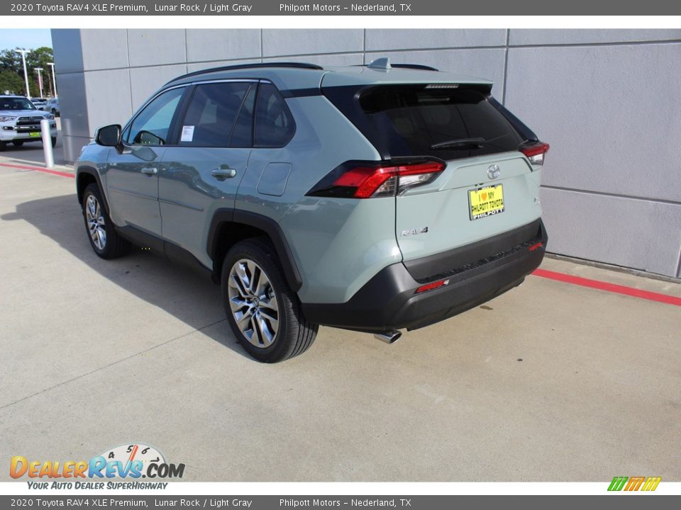 2020 Toyota RAV4 XLE Premium Lunar Rock / Light Gray Photo #6