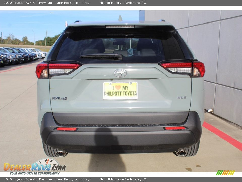 2020 Toyota RAV4 XLE Premium Lunar Rock / Light Gray Photo #7