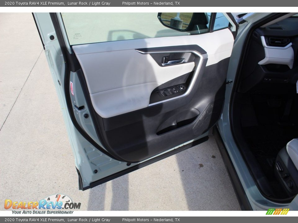 2020 Toyota RAV4 XLE Premium Lunar Rock / Light Gray Photo #9