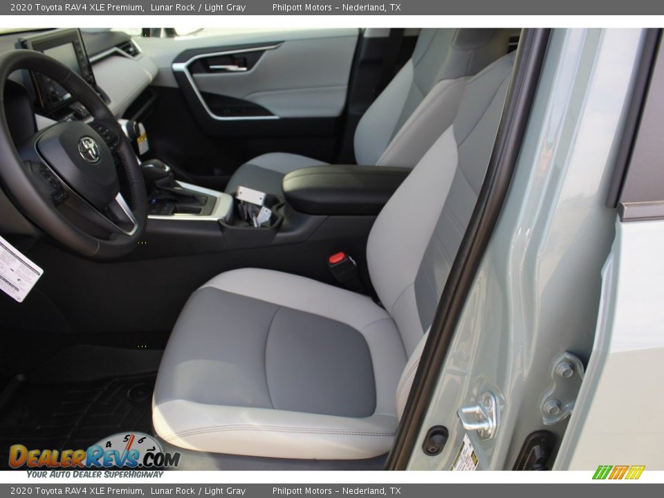2020 Toyota RAV4 XLE Premium Lunar Rock / Light Gray Photo #10