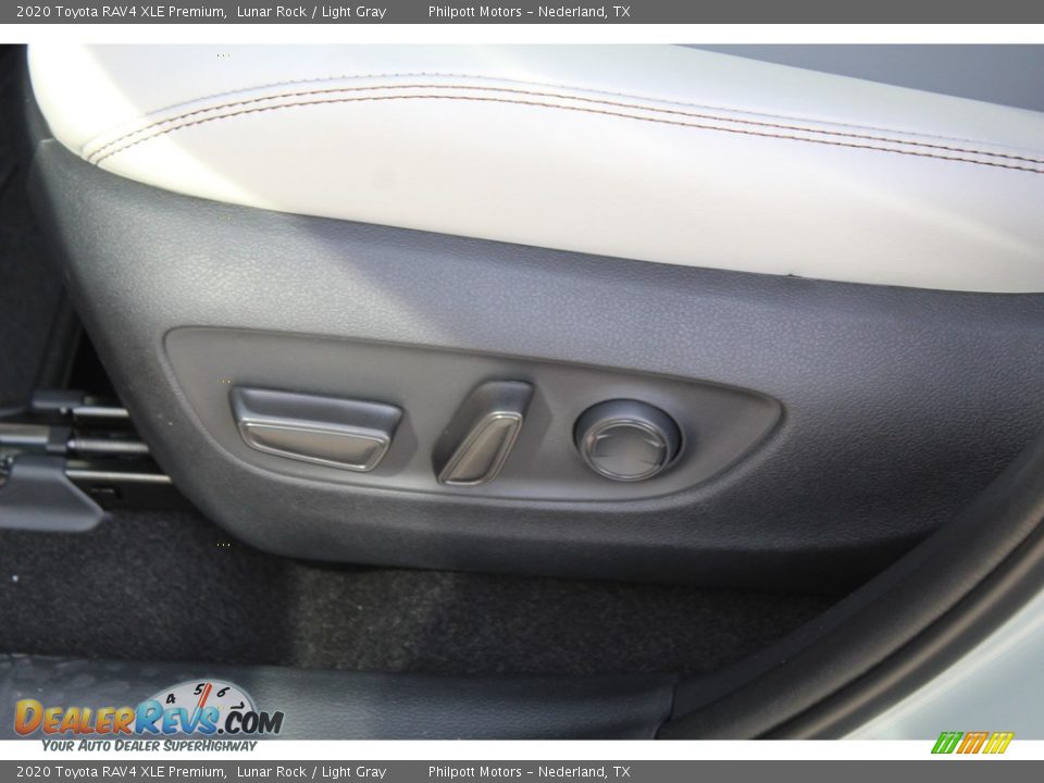 2020 Toyota RAV4 XLE Premium Lunar Rock / Light Gray Photo #11