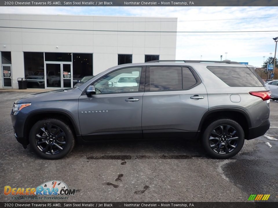 2020 Chevrolet Traverse RS AWD Satin Steel Metallic / Jet Black Photo #2