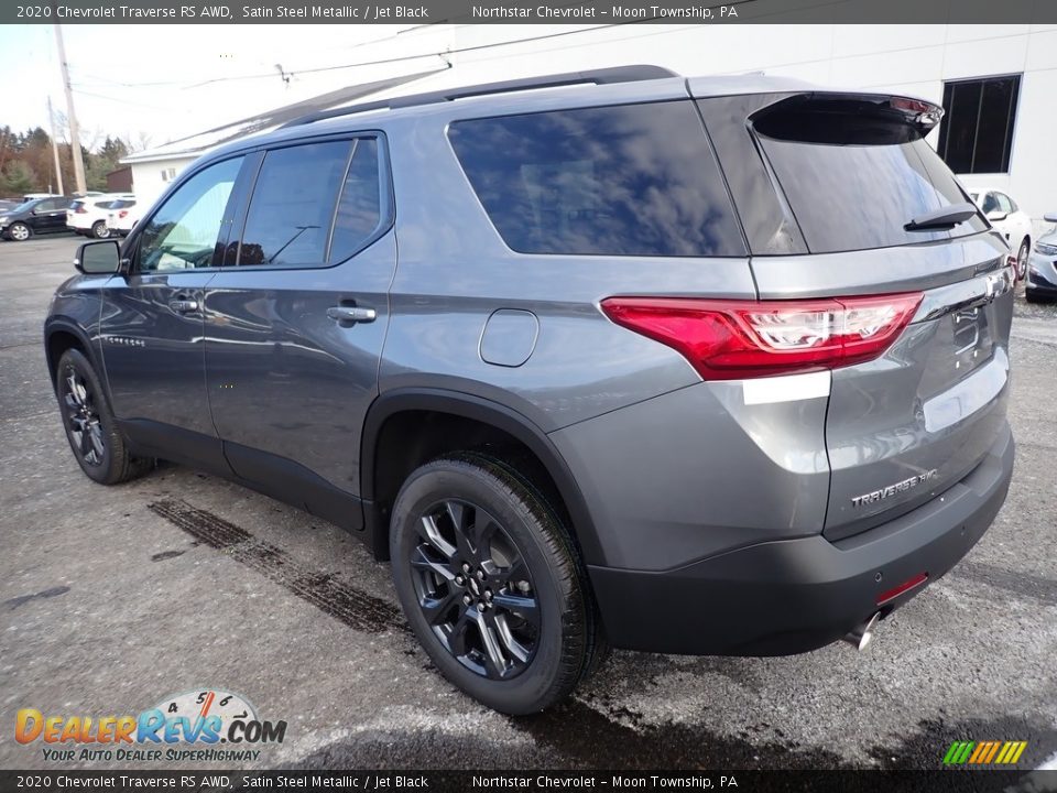 2020 Chevrolet Traverse RS AWD Satin Steel Metallic / Jet Black Photo #3