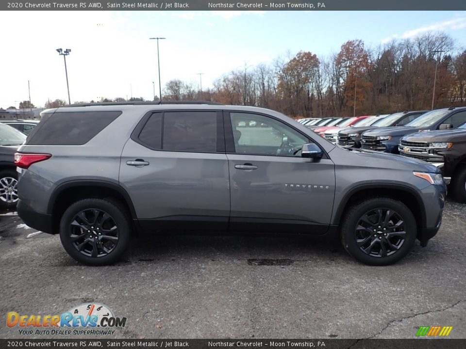 2020 Chevrolet Traverse RS AWD Satin Steel Metallic / Jet Black Photo #6