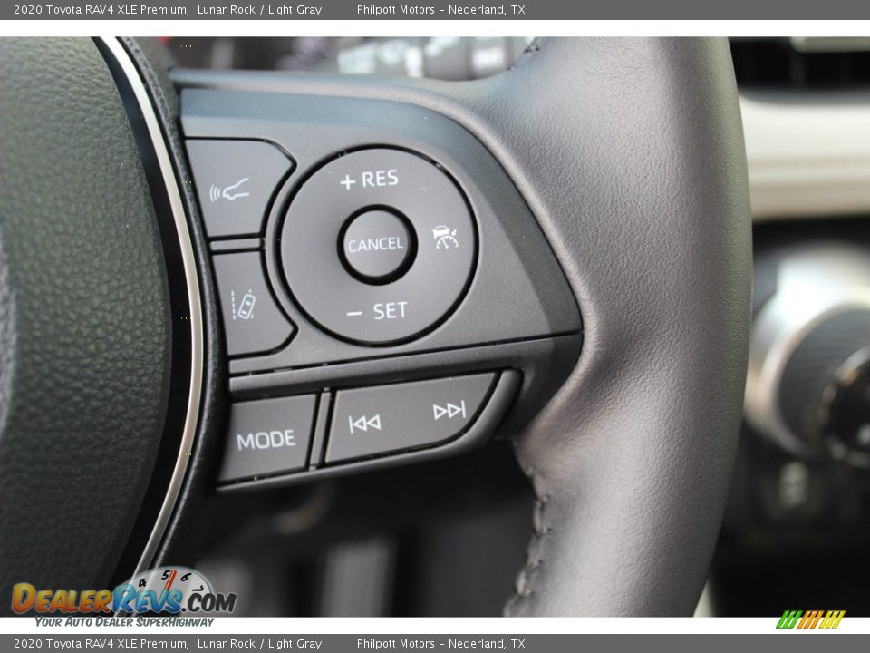 2020 Toyota RAV4 XLE Premium Lunar Rock / Light Gray Photo #15