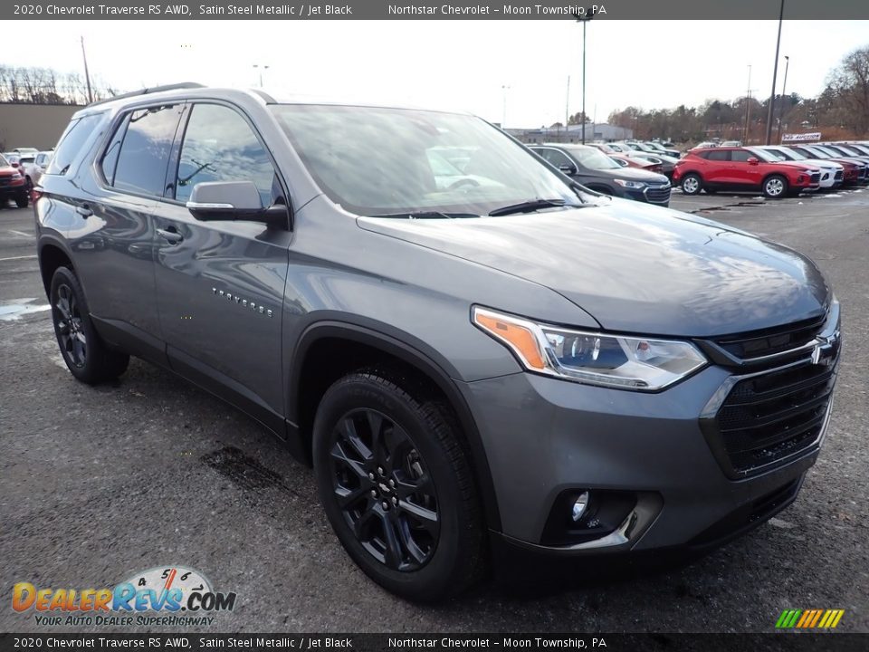 2020 Chevrolet Traverse RS AWD Satin Steel Metallic / Jet Black Photo #7