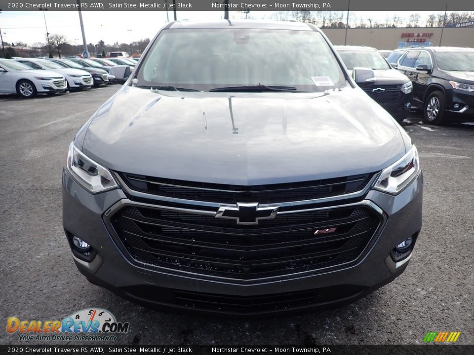 2020 Chevrolet Traverse RS AWD Satin Steel Metallic / Jet Black Photo #8