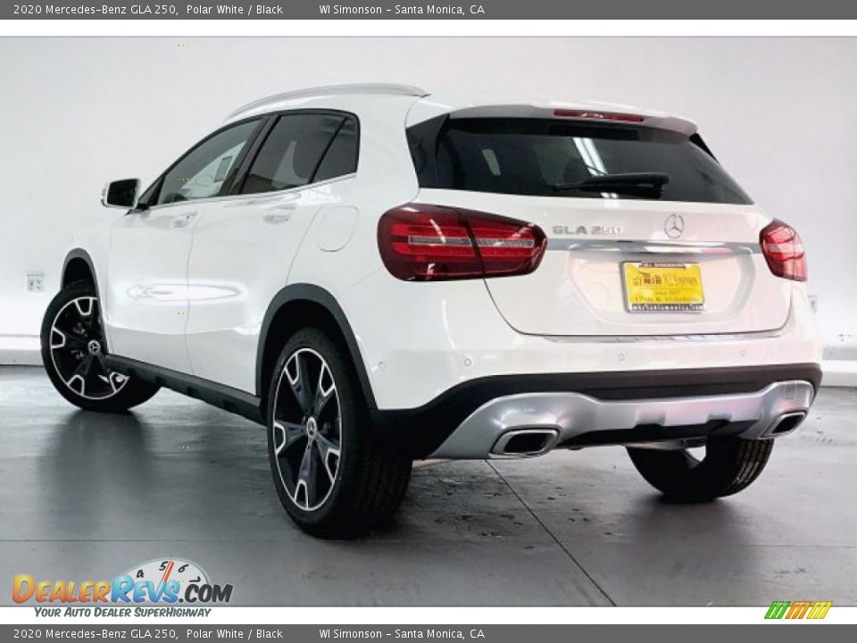 2020 Mercedes-Benz GLA 250 Polar White / Black Photo #2