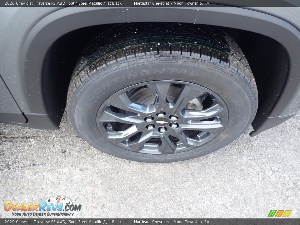 2020 Chevrolet Traverse RS AWD Satin Steel Metallic / Jet Black Photo #9