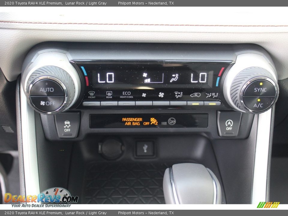 2020 Toyota RAV4 XLE Premium Lunar Rock / Light Gray Photo #19