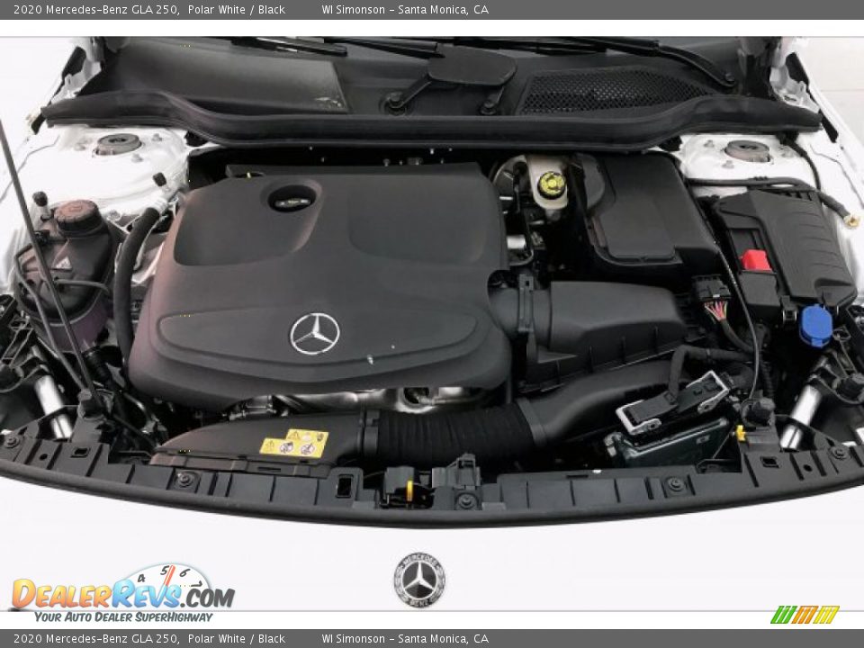 2020 Mercedes-Benz GLA 250 Polar White / Black Photo #8