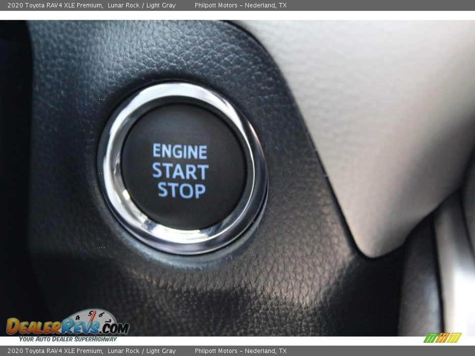 2020 Toyota RAV4 XLE Premium Lunar Rock / Light Gray Photo #21