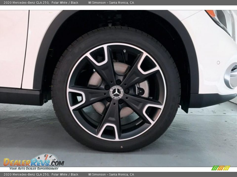 2020 Mercedes-Benz GLA 250 Polar White / Black Photo #9