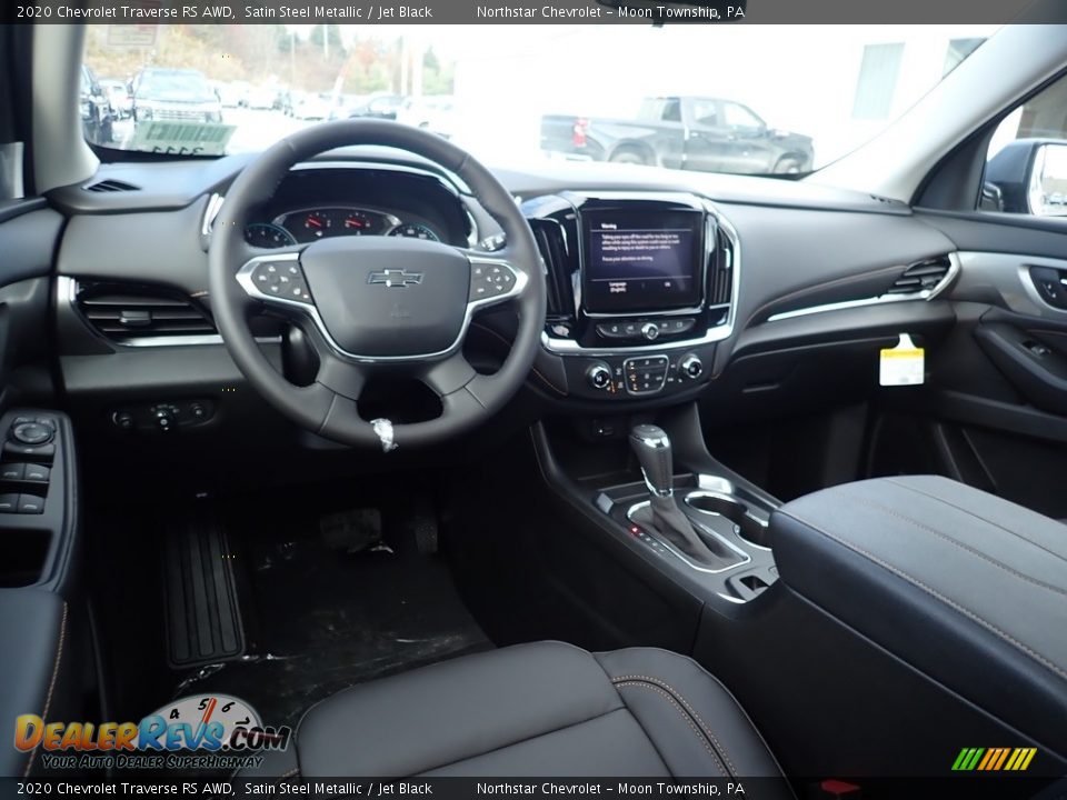 2020 Chevrolet Traverse RS AWD Satin Steel Metallic / Jet Black Photo #13