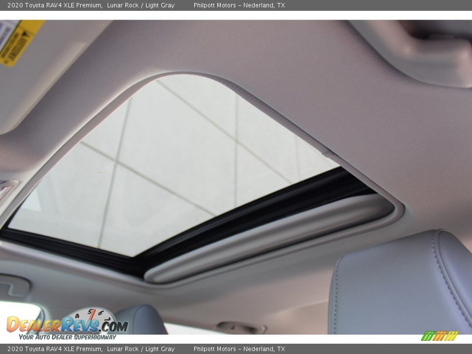 2020 Toyota RAV4 XLE Premium Lunar Rock / Light Gray Photo #22