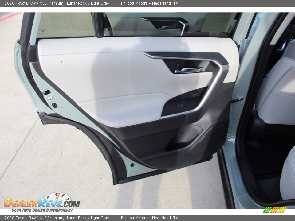 2020 Toyota RAV4 XLE Premium Lunar Rock / Light Gray Photo #23