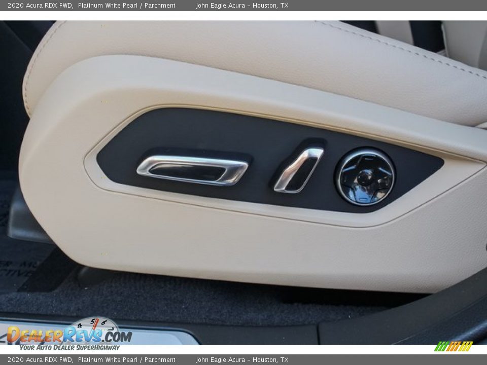 2020 Acura RDX FWD Platinum White Pearl / Parchment Photo #13