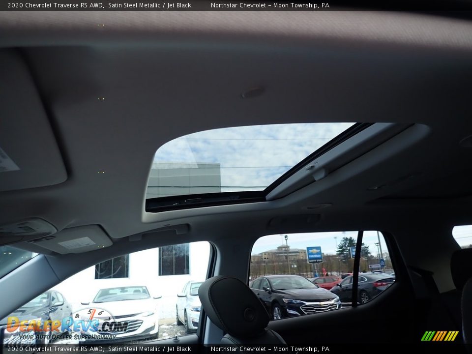 2020 Chevrolet Traverse RS AWD Satin Steel Metallic / Jet Black Photo #17