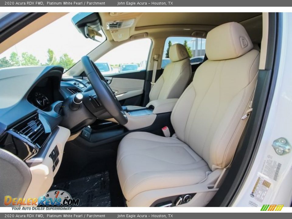 2020 Acura RDX FWD Platinum White Pearl / Parchment Photo #16