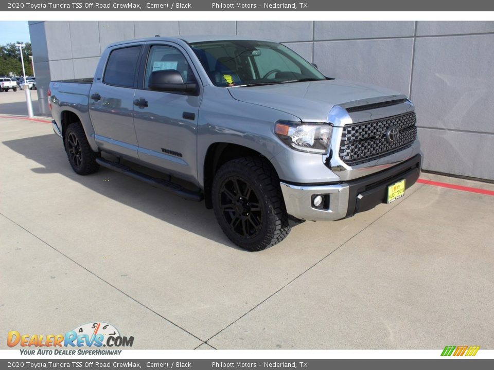 2020 Toyota Tundra TSS Off Road CrewMax Cement / Black Photo #2