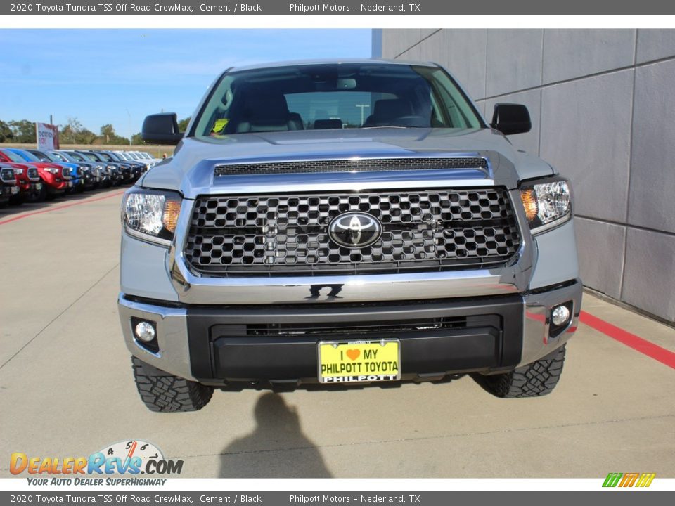 2020 Toyota Tundra TSS Off Road CrewMax Cement / Black Photo #3