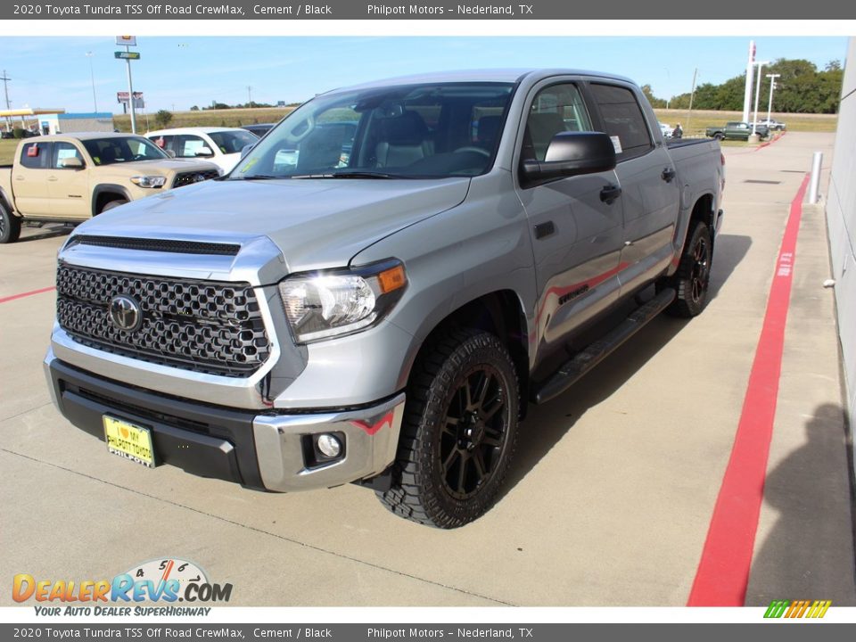 2020 Toyota Tundra TSS Off Road CrewMax Cement / Black Photo #4