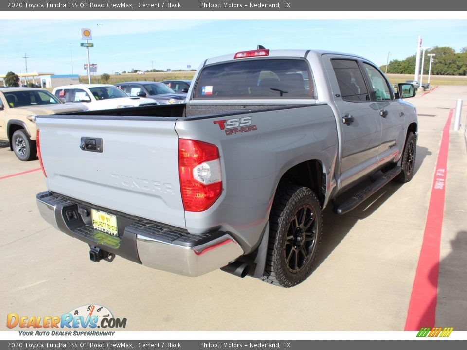 2020 Toyota Tundra TSS Off Road CrewMax Cement / Black Photo #8