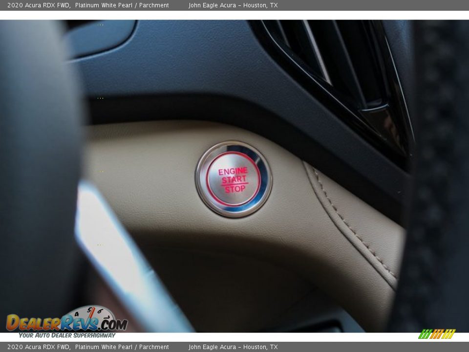 2020 Acura RDX FWD Platinum White Pearl / Parchment Photo #36
