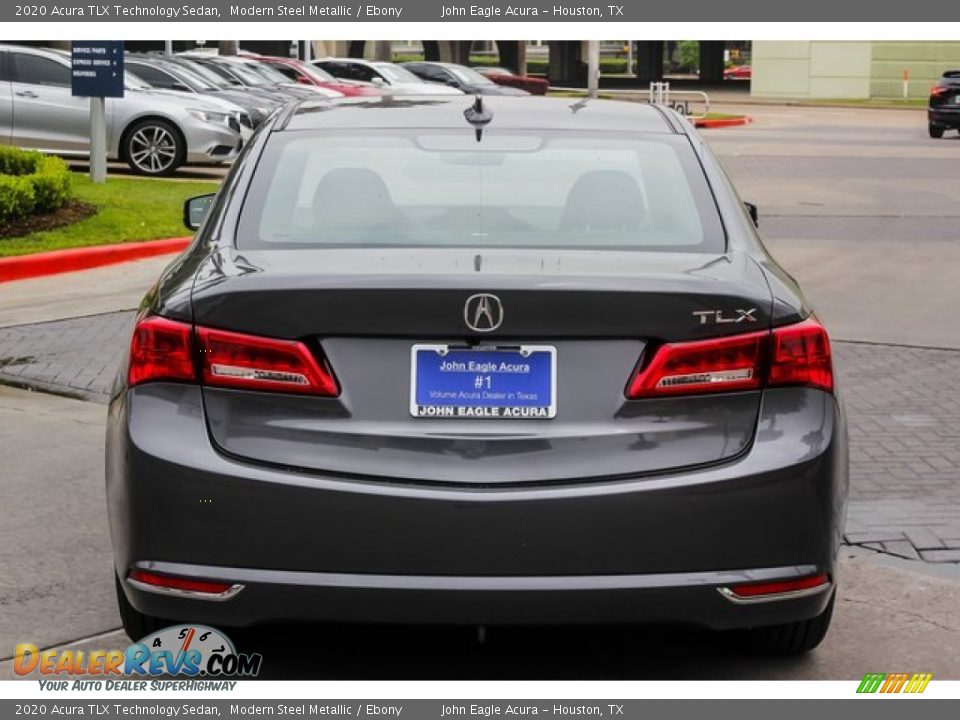 2020 Acura TLX Technology Sedan Modern Steel Metallic / Ebony Photo #6
