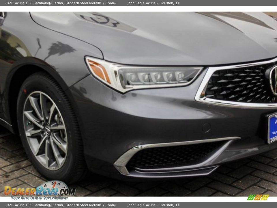 2020 Acura TLX Technology Sedan Modern Steel Metallic / Ebony Photo #10