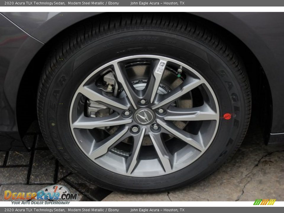 2020 Acura TLX Technology Sedan Modern Steel Metallic / Ebony Photo #11