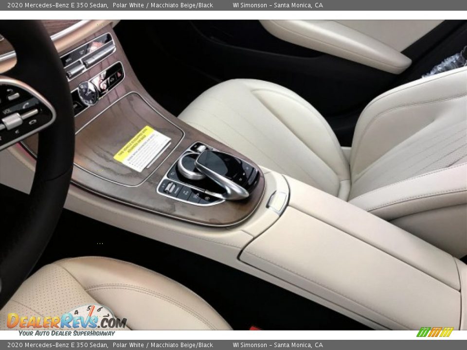 2020 Mercedes-Benz E 350 Sedan Polar White / Macchiato Beige/Black Photo #7