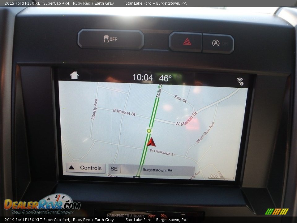 Navigation of 2019 Ford F150 XLT SuperCab 4x4 Photo #20