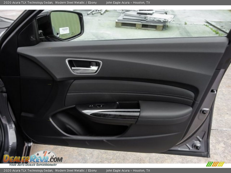 2020 Acura TLX Technology Sedan Modern Steel Metallic / Ebony Photo #22