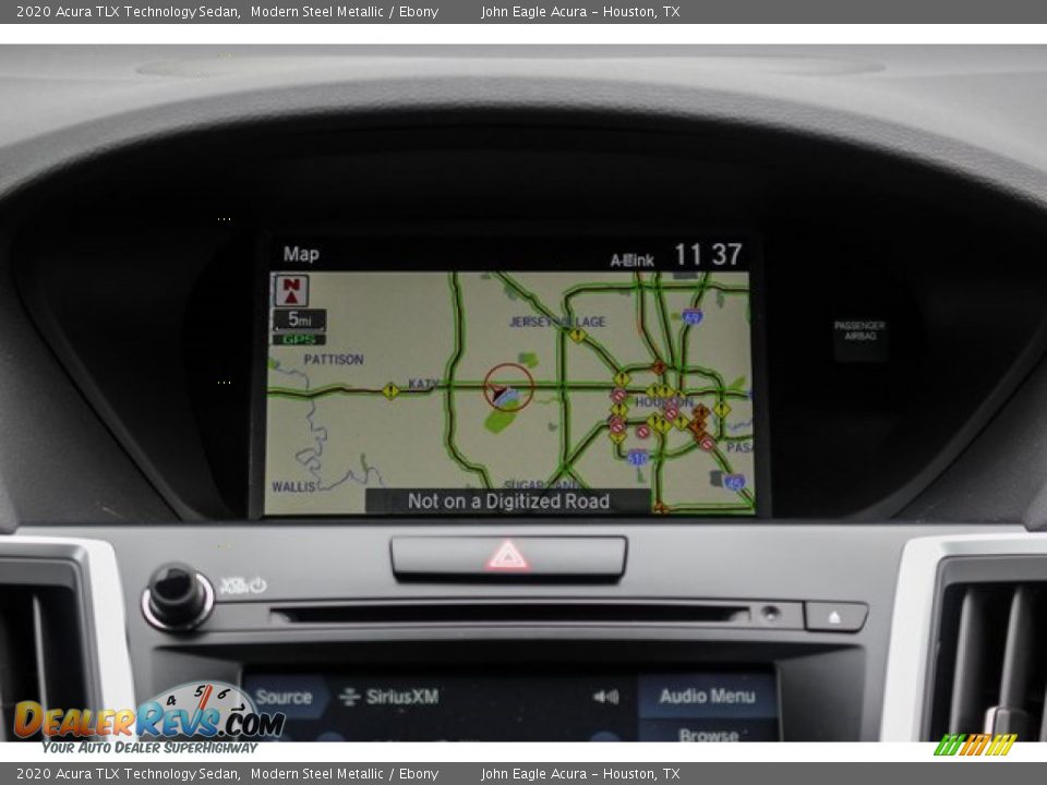 2020 Acura TLX Technology Sedan Modern Steel Metallic / Ebony Photo #26