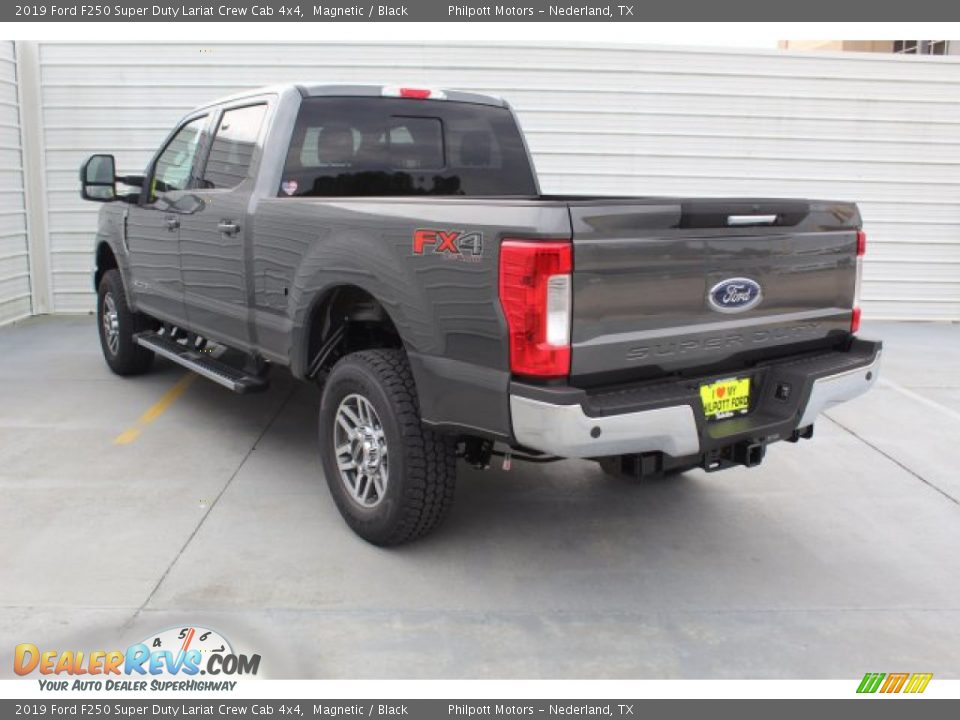 2019 Ford F250 Super Duty Lariat Crew Cab 4x4 Magnetic / Black Photo #5