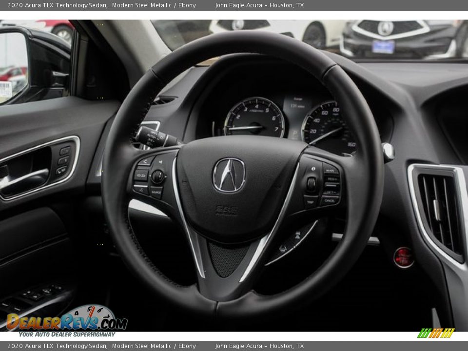 2020 Acura TLX Technology Sedan Modern Steel Metallic / Ebony Photo #29